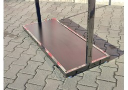 Стійка хромована з кронштейнами для одягу TZ-35